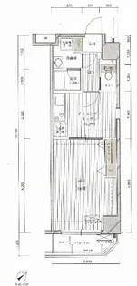 メインステージ横濱伊勢佐木【3階】の間取り
