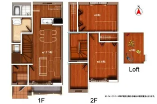 ドルチェの間取り