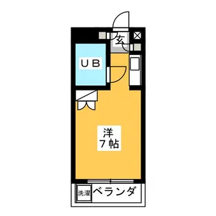 メゾン・ド・ゼファー【5階】の間取り