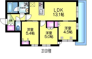 Grand Lumiere【2階】の間取り