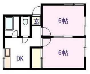 サトウコーポ【2階】の間取り