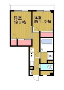 プレステージ磯子【2階】の間取り