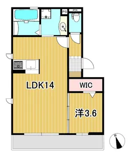 サウザンドクレーン【3階】の間取り
