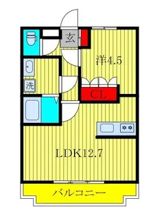 SUN GRACE I【1階】の間取り