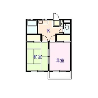 レジデンスN【3階】の間取り