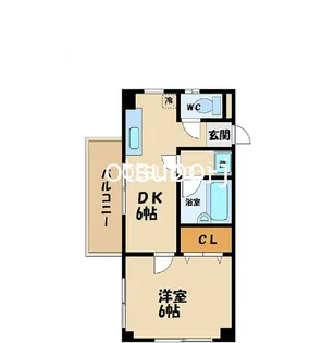 ハイムM&S柴崎【3階】の間取り