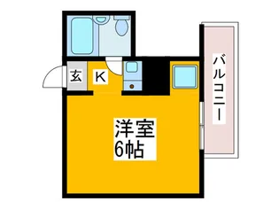 アナスタシア新町【5階】の間取り