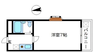 アーバンハイツ親水【3階】の間取り
