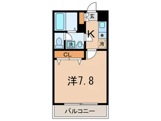 クリスタル・エイジ【2階】の間取り