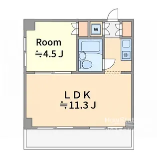 メゾンドフレール【3階】の間取り
