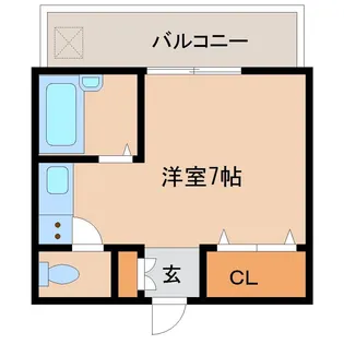 コンフォート・ヴィレッジ【2階】の間取り