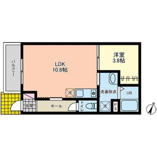 Villa Poire【1階】の間取り