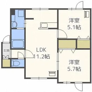 norfino【2階】の間取り