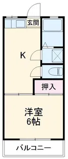 ドリームハイツ【2階】の間取り