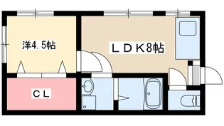 三藤マンション【2階】の間取り
