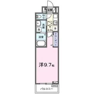 Axis26【1階】の間取り