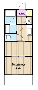 シャンテいせはら【6階】の間取り