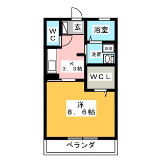 AQUA【2階】の間取り