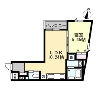 ANQI神宮前【1階】の間取り