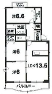 グランジェ【1階】の間取り