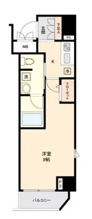 ヴォーガコルテ東京スカイツリー【2階】の間取り