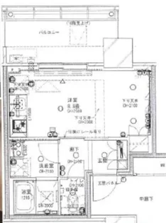 ブリリアタワー浜離宮【10階】の間取り