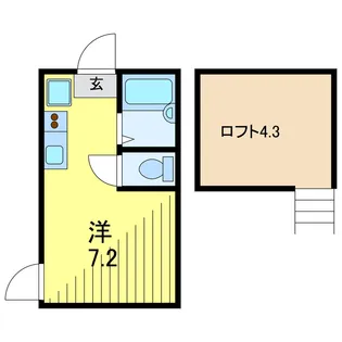 AZEST-RENT亀有【2階】の間取り