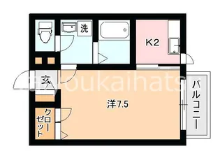e-テラス【2階】の間取り