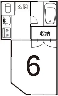 光和荘【1階】の間取り
