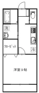 アイビーコーポ【2階】の間取り