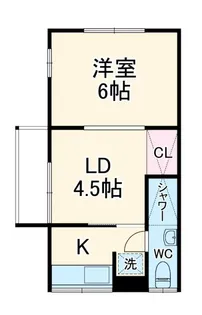 はちふく文化GAMO-4【2階】の間取り