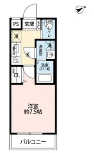 プレール・ドゥーク吉祥寺【4階】の間取り