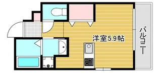 il bianco【8階】の間取り