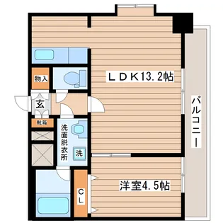 URBANHILL MUKAIYAMA【3階】の間取り