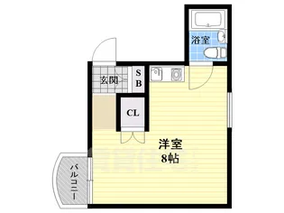 メゾン岡本【4階】の間取り