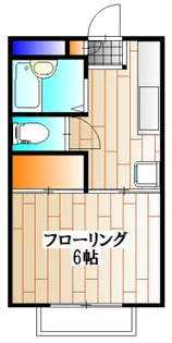 セントラルコーポ【2階】の間取り