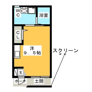 ロシャス【1階】の間取り