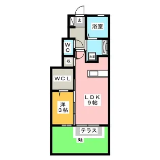 清風館【1階】の間取り