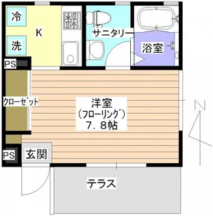 ウィステリアI【1階】の間取り