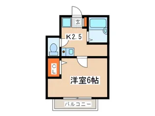 ヤシマ産業ビル【2階】の間取り