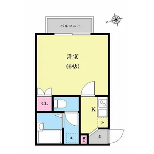 クレストガーデン柏壱番館【3階】の間取り