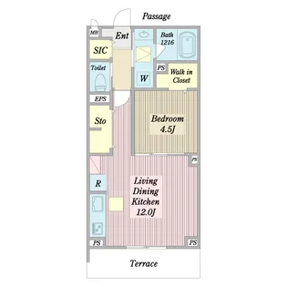Casa raccolto【1階】の間取り