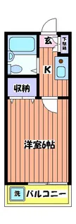 ボブ・ハウス【2階】の間取り