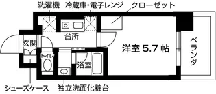 RESIDENCE石城町【9階】の間取り