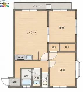 AT’sマンション西町【6階】の間取り