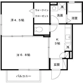 トレゾール【1階】の間取り