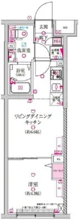 ラフィスタ豪徳寺【3階】の間取り