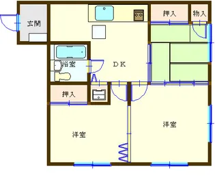 メゾンファースト【1階】の間取り
