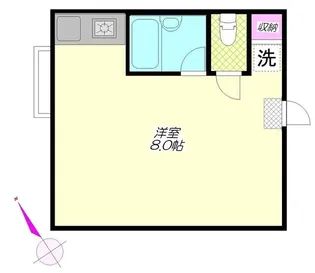 鈴木ビル【1階】の間取り