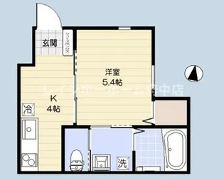 フィルクローバ【1階】の間取り
